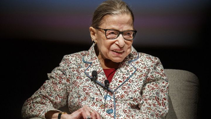 Ruth Bader Ginsburg, Richterin am Obersten Gerichtshof, gesehen im Jahr 2019.