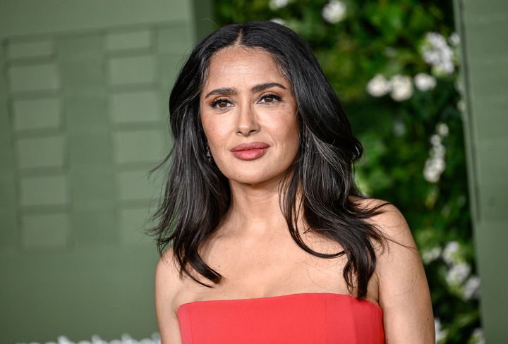 Salma Hayek at age 58 on Oct. 29, 2024.