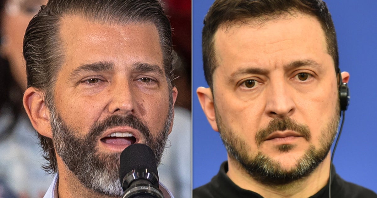 NextImg:Donald Trump Jr.’s ‘Disgusting’ Taunt Of Ukraine's Zelenskyy Is Slammed Online