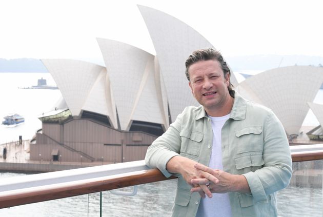 Ο διάσημος Βρετανός σεφ, Jamie Oliver, στο Σίδνεϊ της Αυστραλίας 