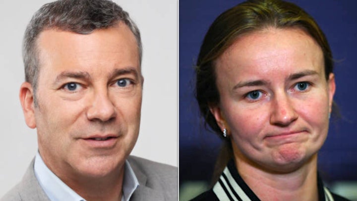 Jon Wertheim and Barbora Krejcikova.