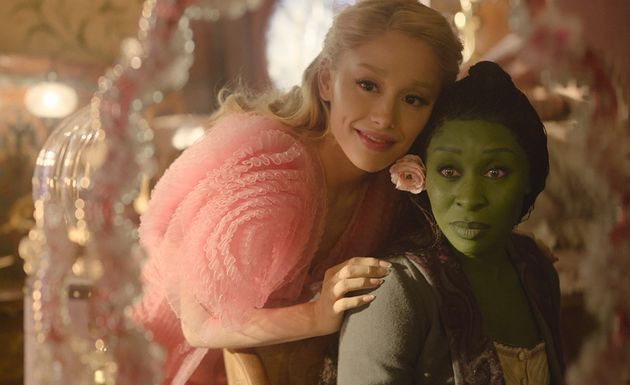 Ariana Grande and Cynthia Erivo in Wicked