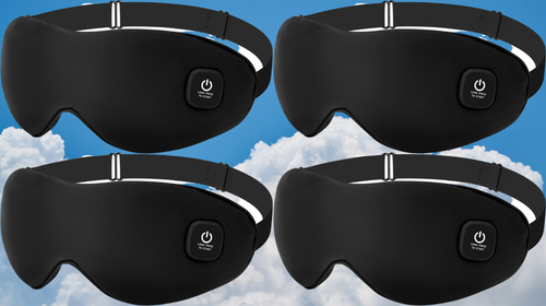 This heated eye mask is great for sinus and dry skin relief, and it's on sale at Amazon.