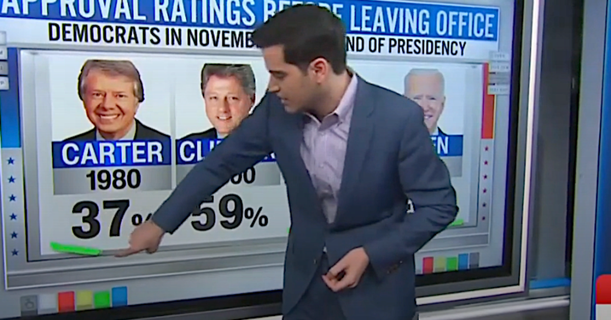 NextImg:CNN Data Wonk's Hopeless Forecast For Democrats Might Be Too Much For You