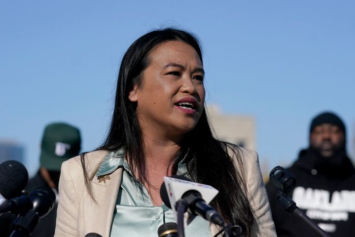 Oakland Mayor Sheng Thao, pictured here in 2023, was recalled by voters.