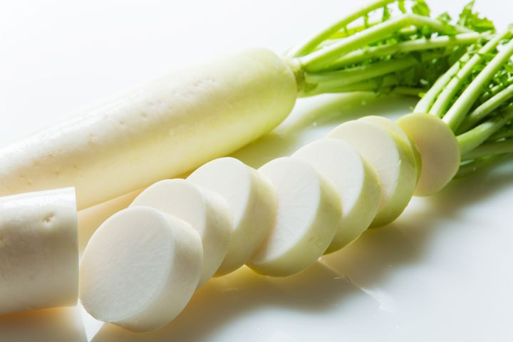 Sliced radish, Japan