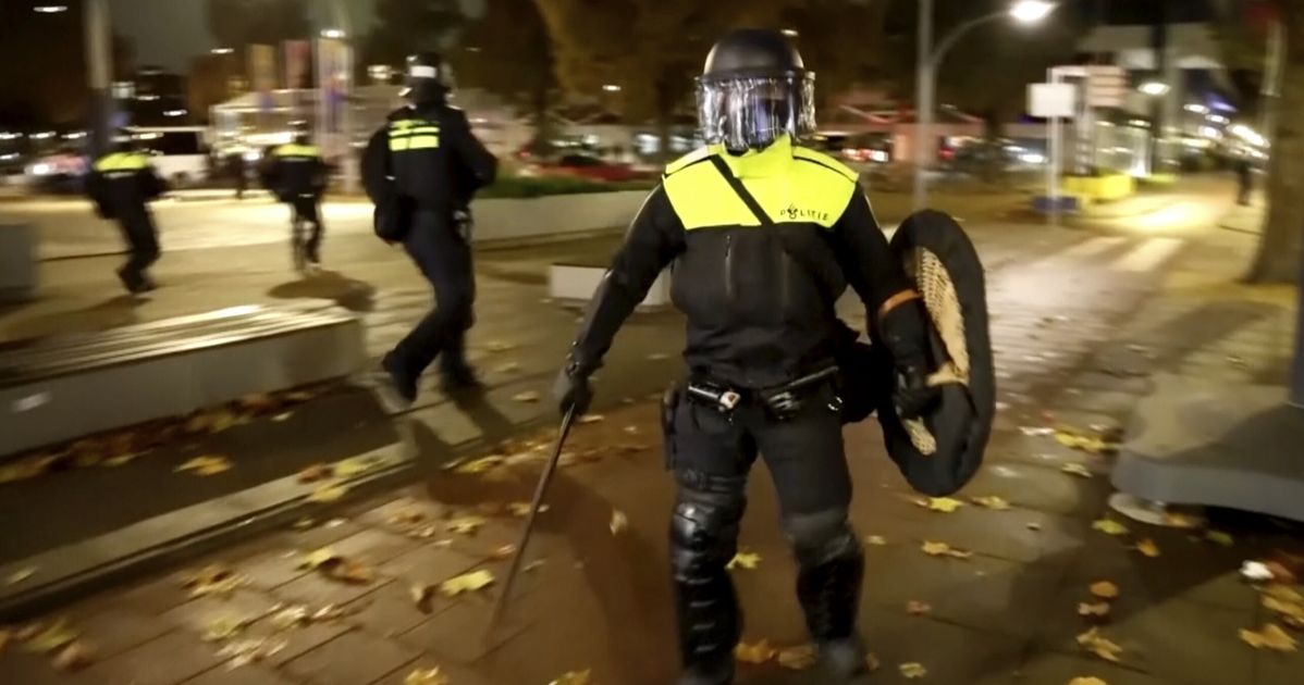 Amsterdam Police Warn Of New Calls For Unrest After Rioters Torch A Tram