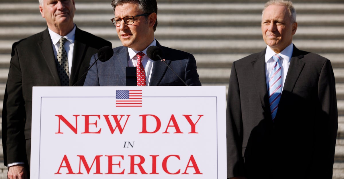 NextImg:Mike Johnson Pleased To Report Election Not Tainted By Fraud This Time