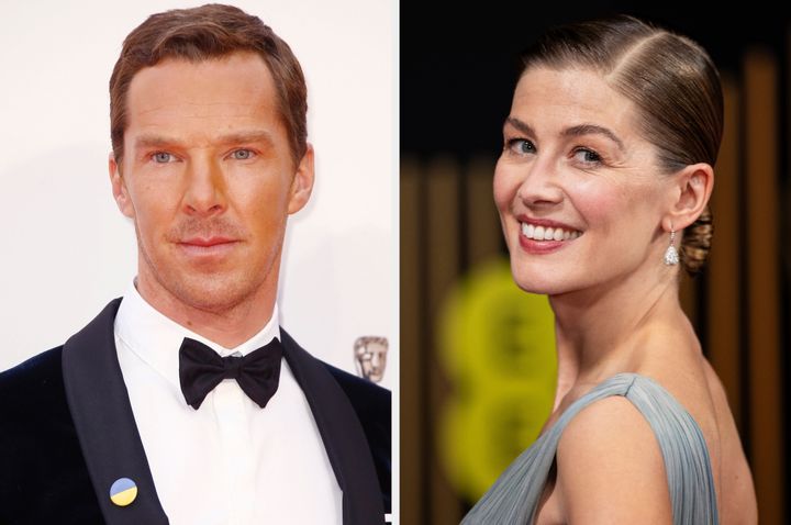 Benedict Cumberbatch and Rosamund Pike