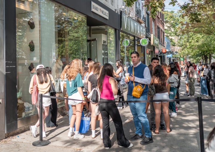 Στην ουρά για shopping