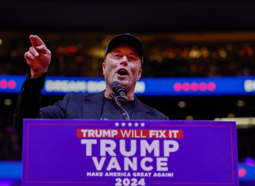 Musk injected at least $75 million of his own money into Trump's campaign.