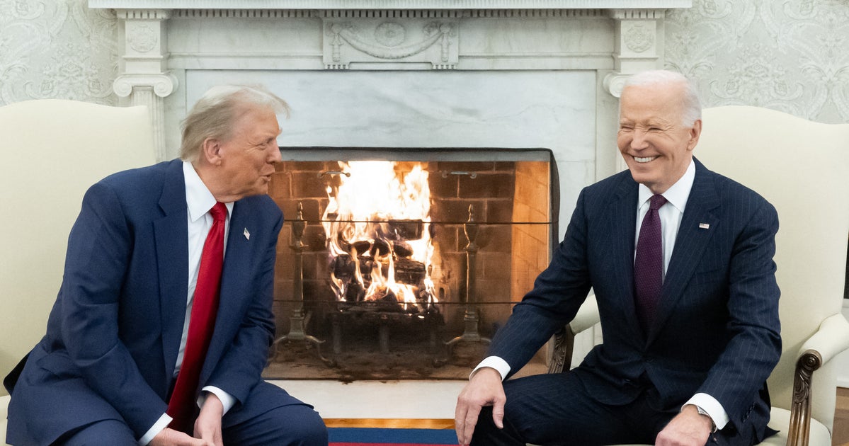 NextImg:Trump Visits Biden In The White House — And People Have Thoughts