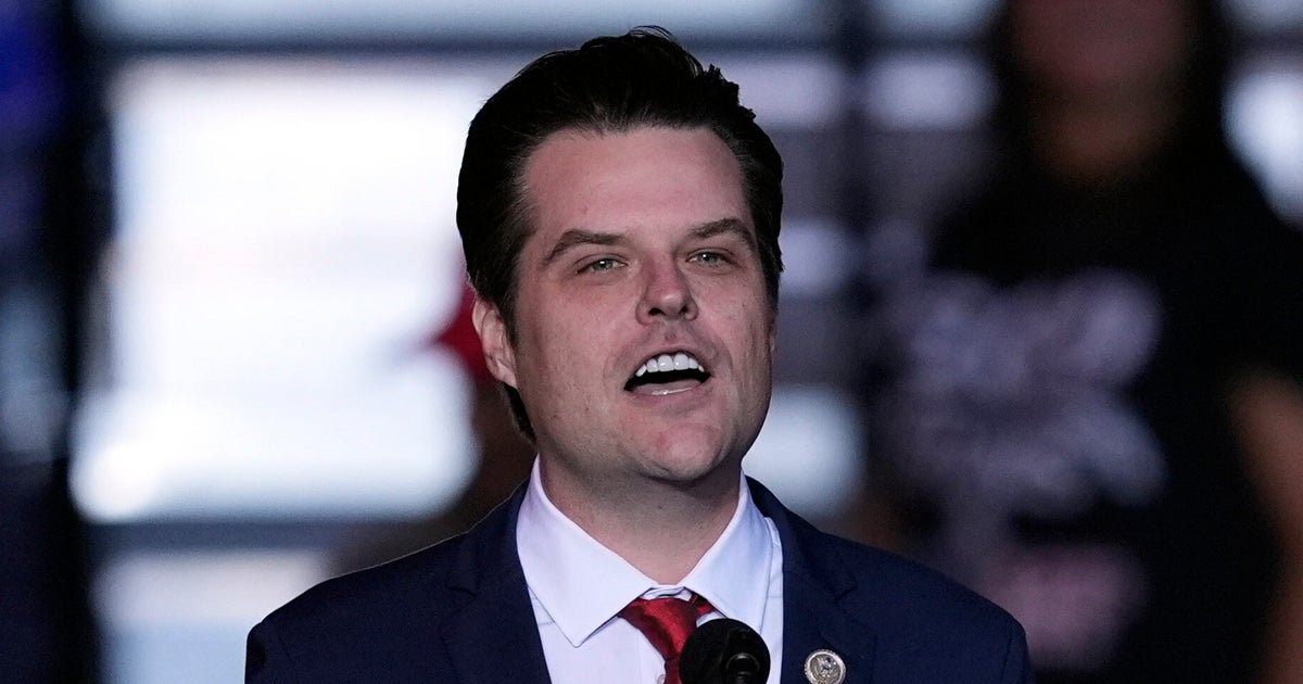 NextImg:Trump Wants Matt Gaetz To Serve As His Attorney General