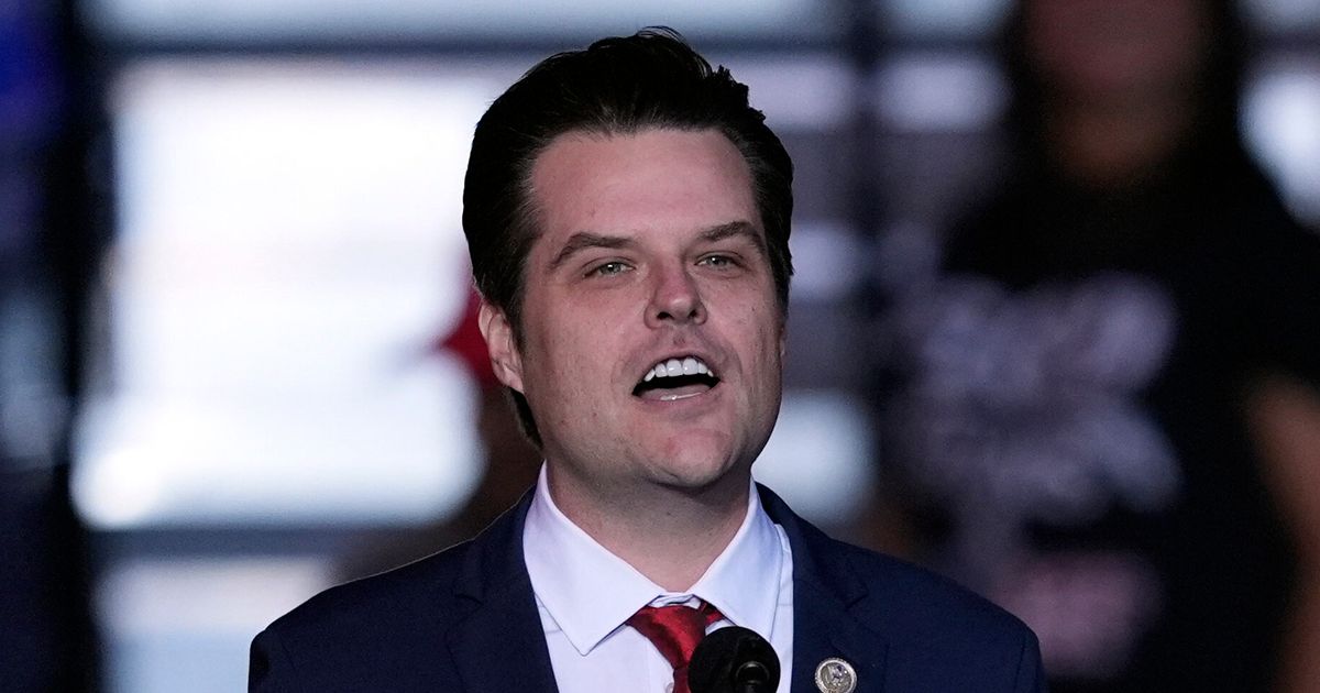 Trump Wants Matt Gaetz To Serve As His Attorney General