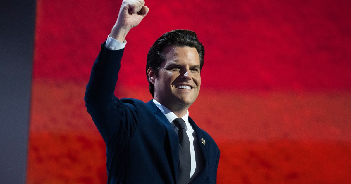 Matt Gaetz Has Already Resigned From House Following Attorney General Nomination