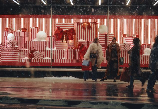 This year marks the first time a John Lewis store has been featured in the brand's Christmas advert