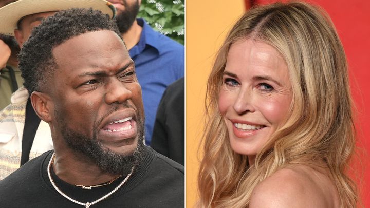 Kevin Hart and Chelsea Handler.