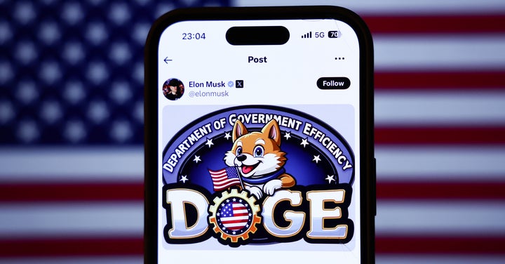 Elon Musk is already posting about DOGE on X.