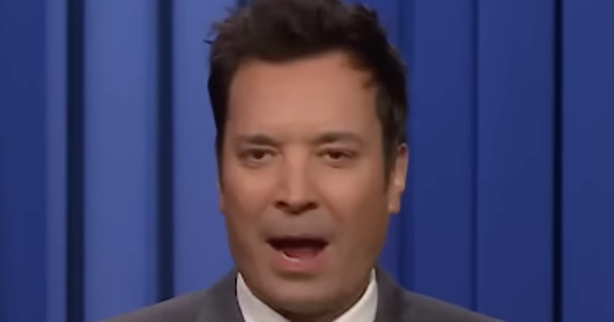 NextImg:Jimmy Fallon Trolls Trump With A Sign For The Mike Tyson-Jake Paul Fight