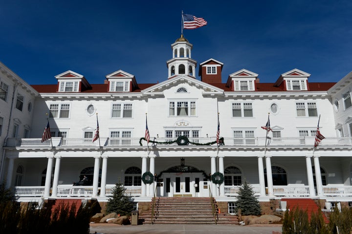 While not on the park itself, the Stanley Hotel has gorgeous mountain views and is a short drive away from Rocky Mountain National Park.