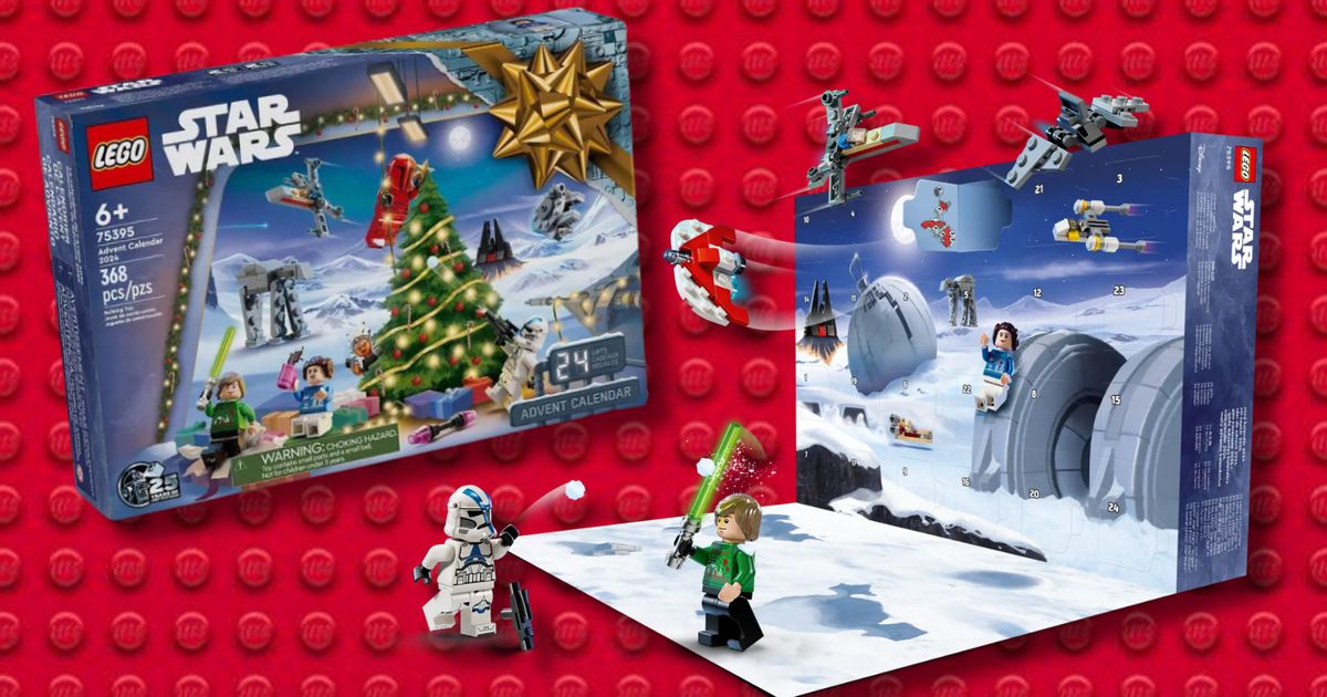 Star Wars Lego Advent Calendar Is 20% Off At Walmart