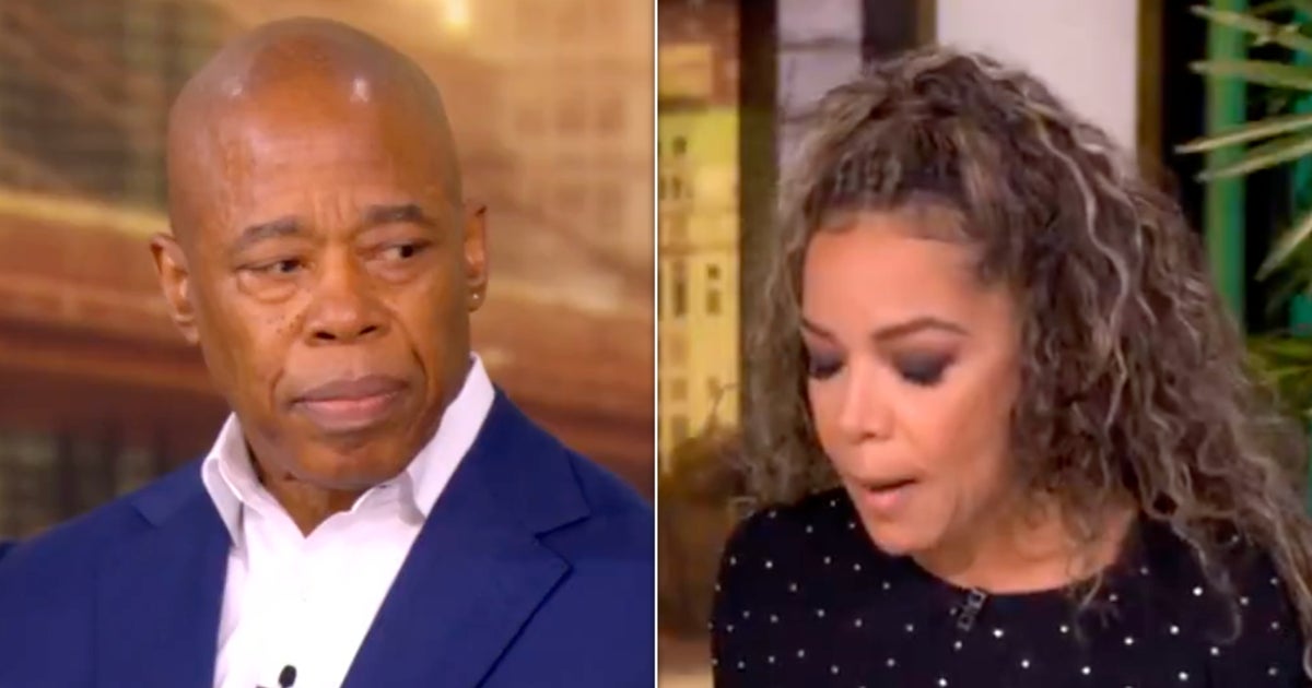 Sunny Hostin Asks Eric Adams If He's Angling For A Trump Pardon