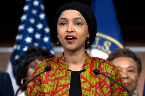 Omar previously called for President Joe Biden to withhold U.S. military support for Israel.