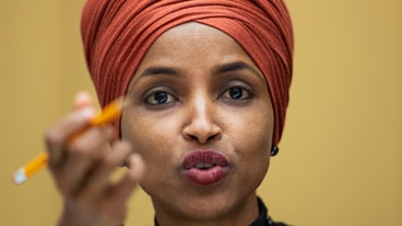 Ilhan Omar Gives Explicit Reply After Pro-Israel Protester Says 'Go To  Gaza, Sweetheart' | HuffPost Latest News