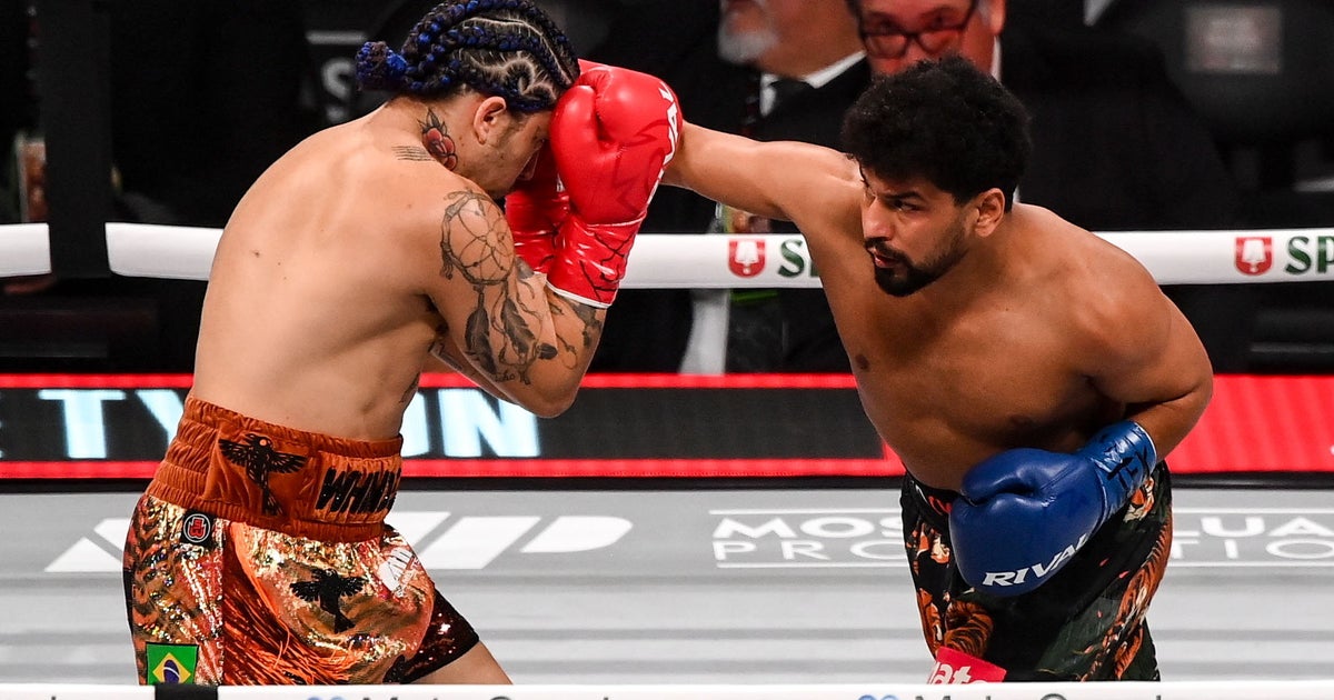 NextImg:Boxer Dry Humps Opponent On Tyson-Paul Undercard. Fans Aghast.