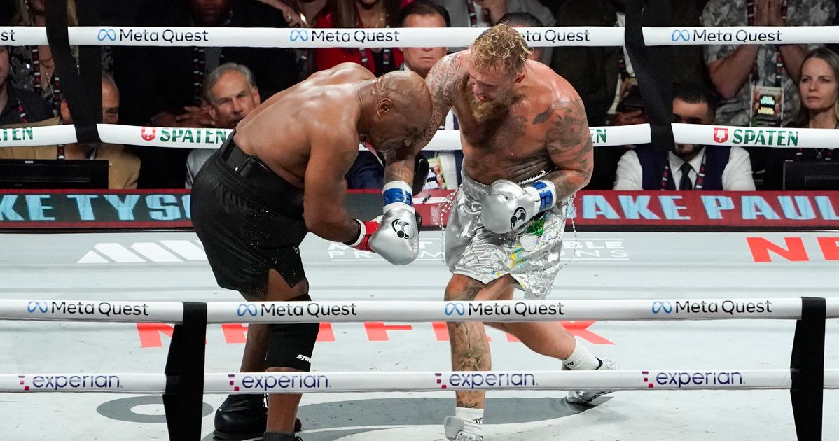 Jake Paul Wins Decision Over Mike Tyson