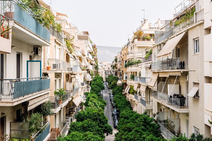 Όψη αθηναϊκής συνοικίας