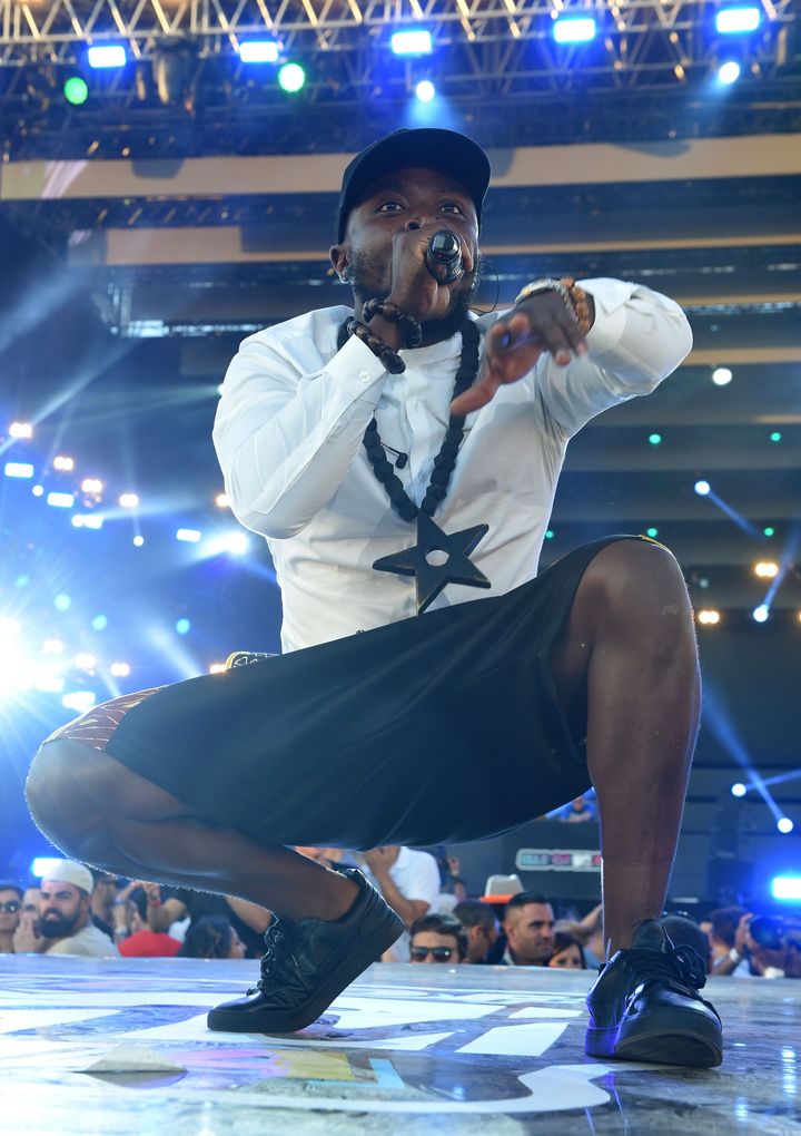 Fuse ODG on stage in 2018