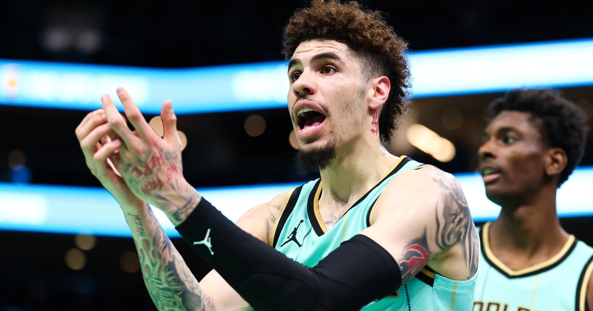 NextImg:NBA Star LaMelo Ball Fined Large Amount For Slur During Postgame Interview