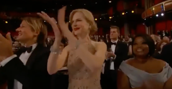 Nicole Kidman's unorthodox way of applauding certainly raised eyebrows at the Oscars in 2017