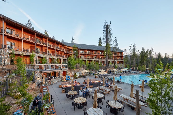 Rush Creek Lodge and Spa is a home base that's close to Yosemite National Park.