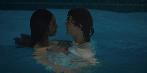 Annie Grover (Savannah Lee Smith) and Lucien Belmont (Zac Burgess) in Prime Video's "Cruel Intentions" series.