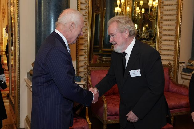 King Charles meeting with Sir Ridley Scott last week