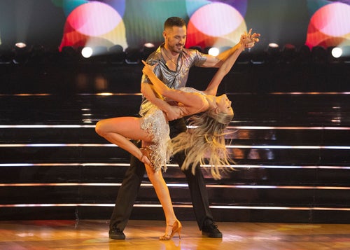Amendola and Carson during Week 8's "Instant Dance" challenge.