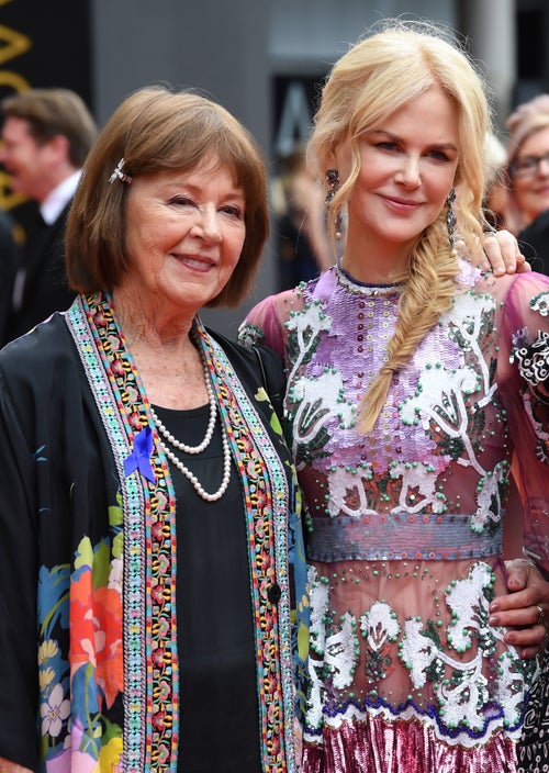 Nicole Kidman photographed with her mother, Janelle Ann Kidman, on Dec. 5, 2018, in Sydney, Australia.