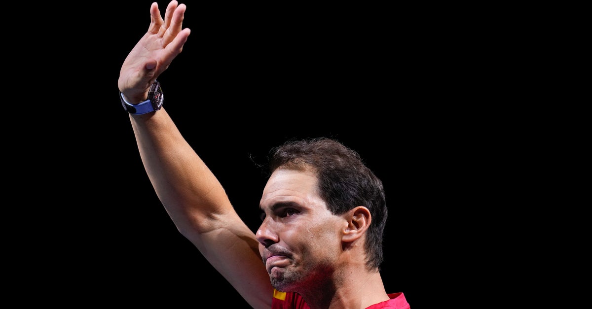NextImg:An Emotional Rafael Nadal Retires At The Davis Cup After He Loses And Spain Is Eliminated