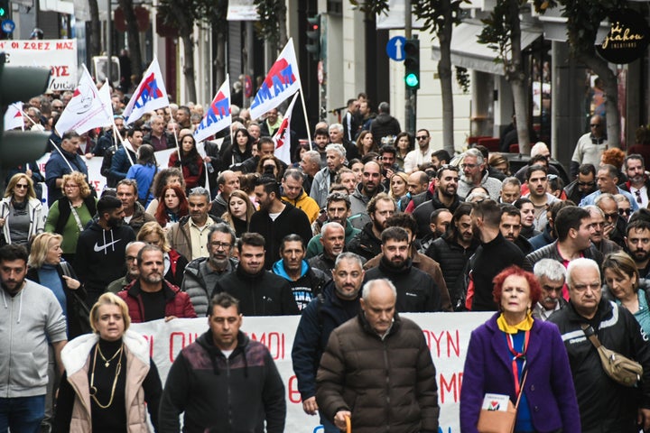 Η πορεία στην Πάτρα