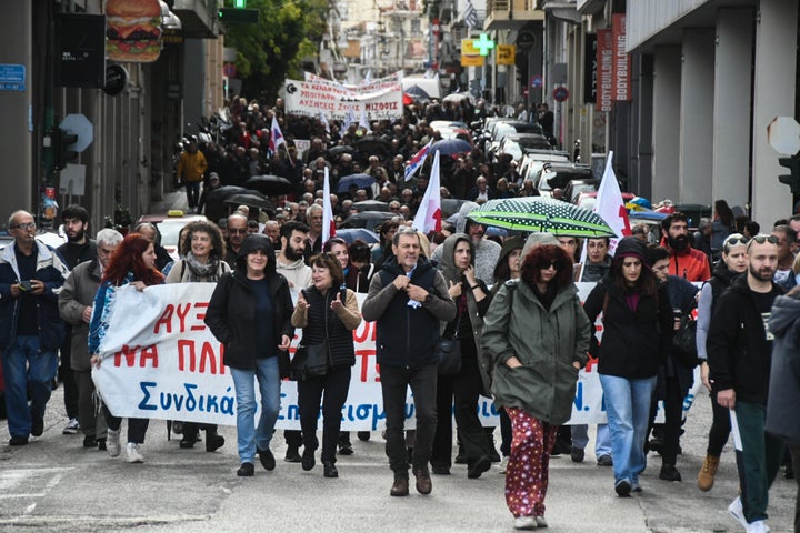 Η πορεία στην Πάτρα