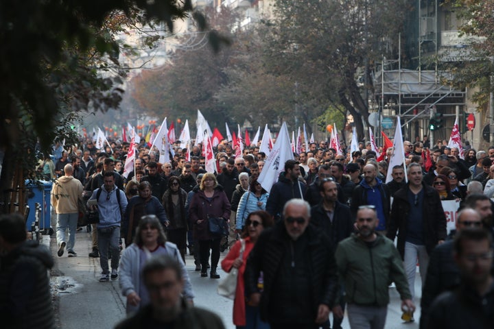 Η πορεία στη Θεσσαλονίκη