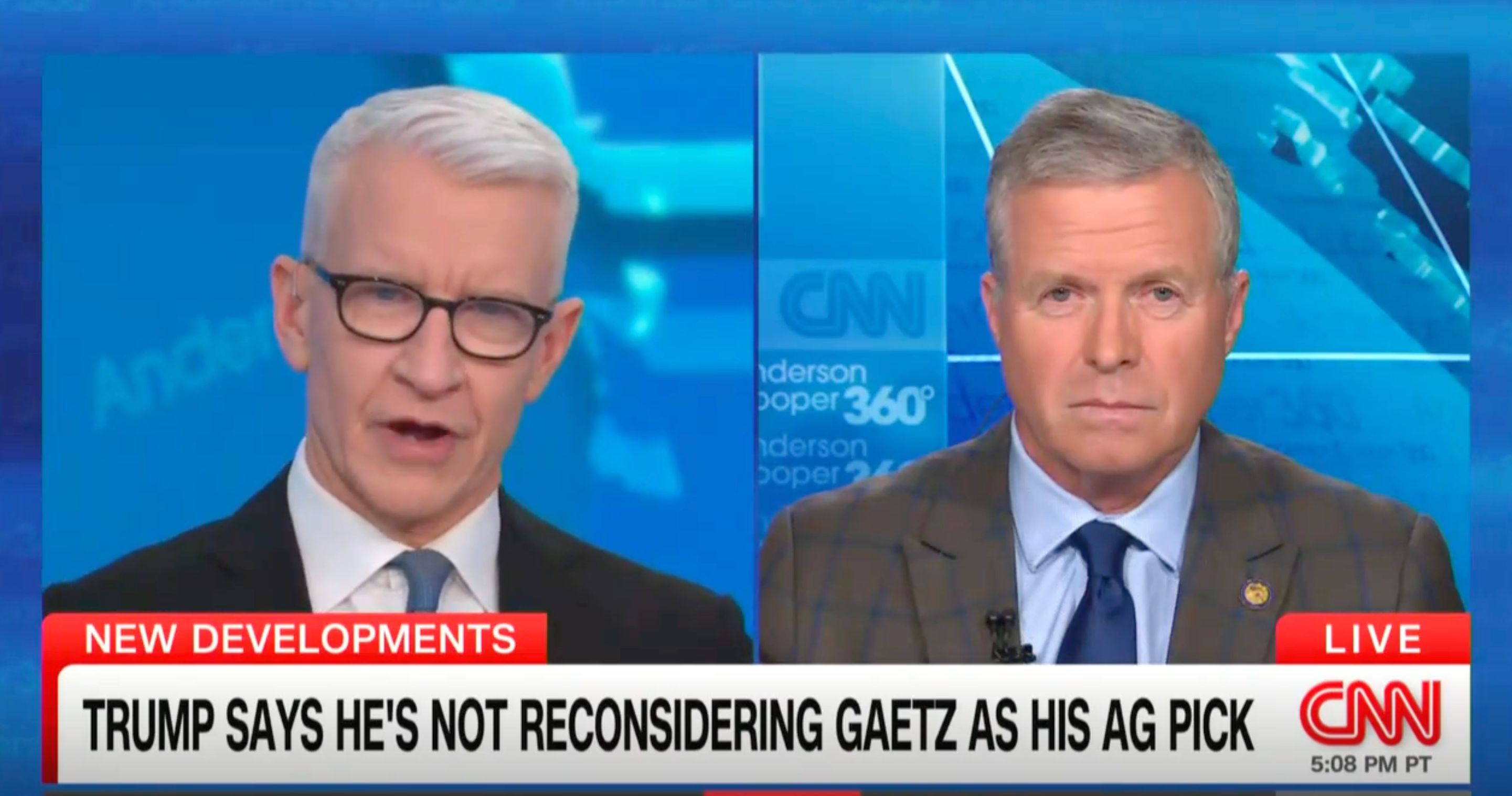 Anderson Cooper Gives Ex-GOP Lawmaker A Blunt Reality Check On ...