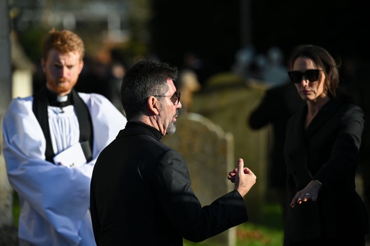 Simon Cowell was also pictured at former mentee Liam Payne's funeral