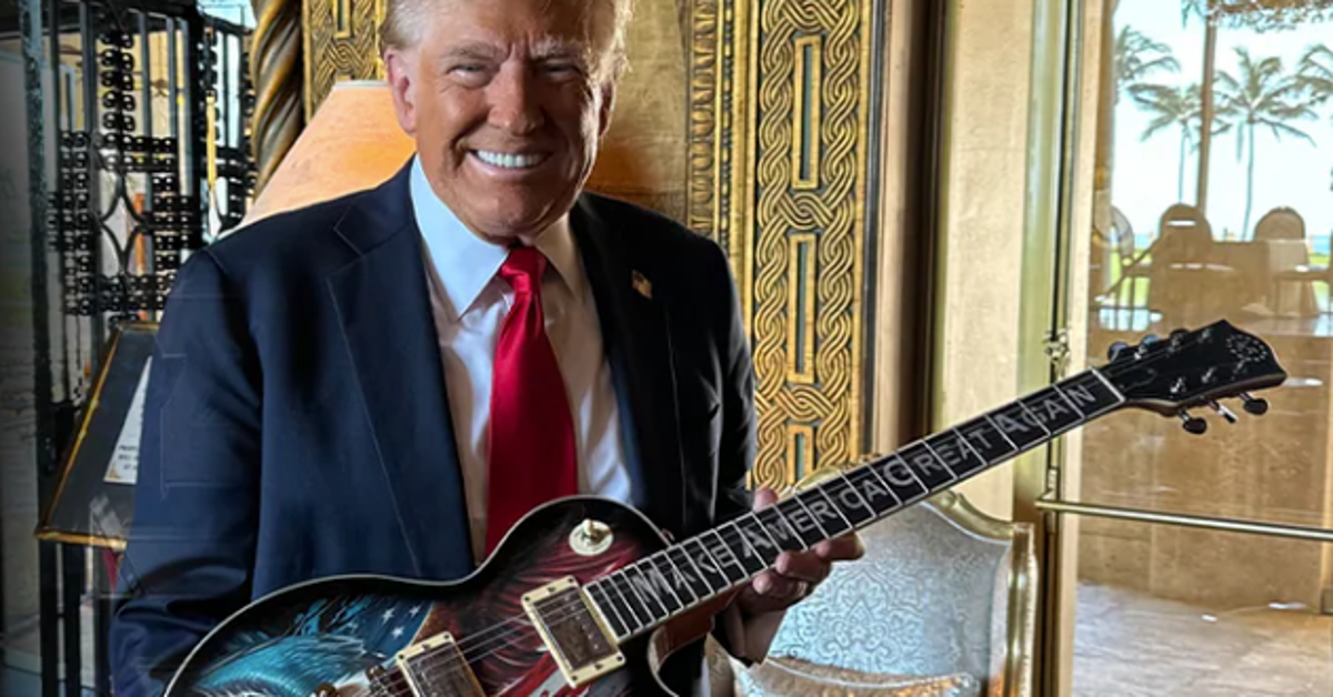 NextImg:Gibson Hits Trump Guitars With Cease And Desist Order