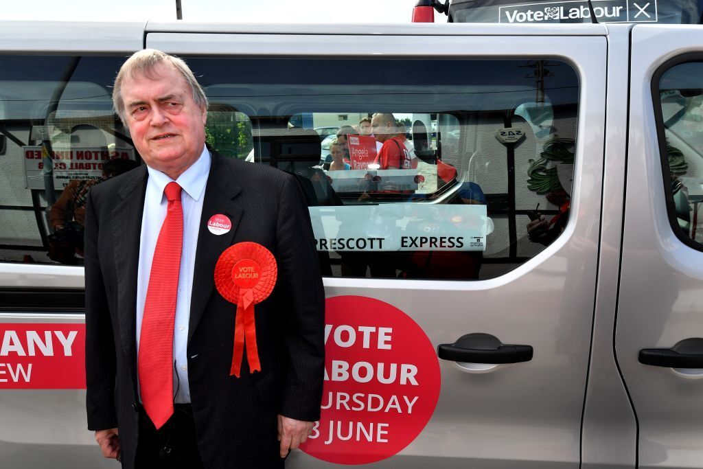 Angela Rayner And John Prescott Out On The Stump For The Labour Party