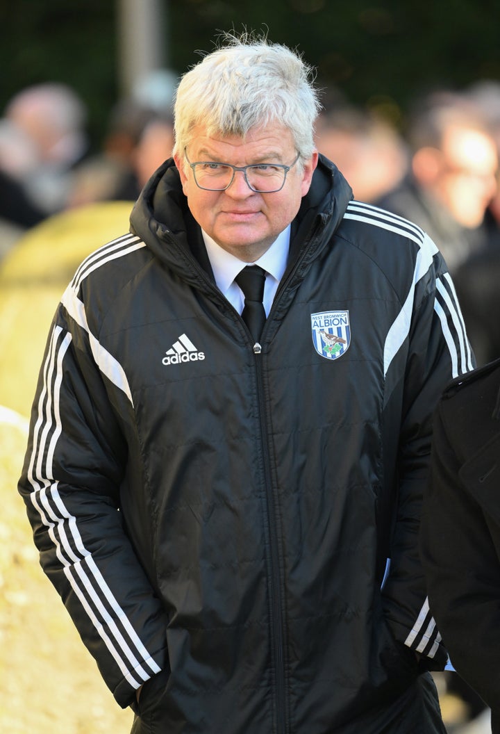 Adrian Chiles arriving at Liam Payne's funeral on Wednesday