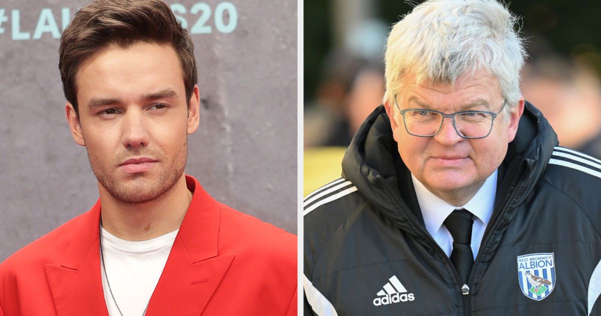 Adrian Chiles Wore A West Brom Jacket At Liam Payne's Funeral