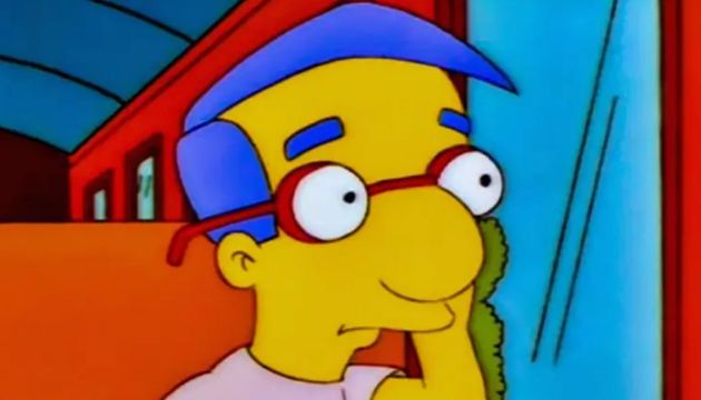 The Simpsons legend Milhouse Van Houten